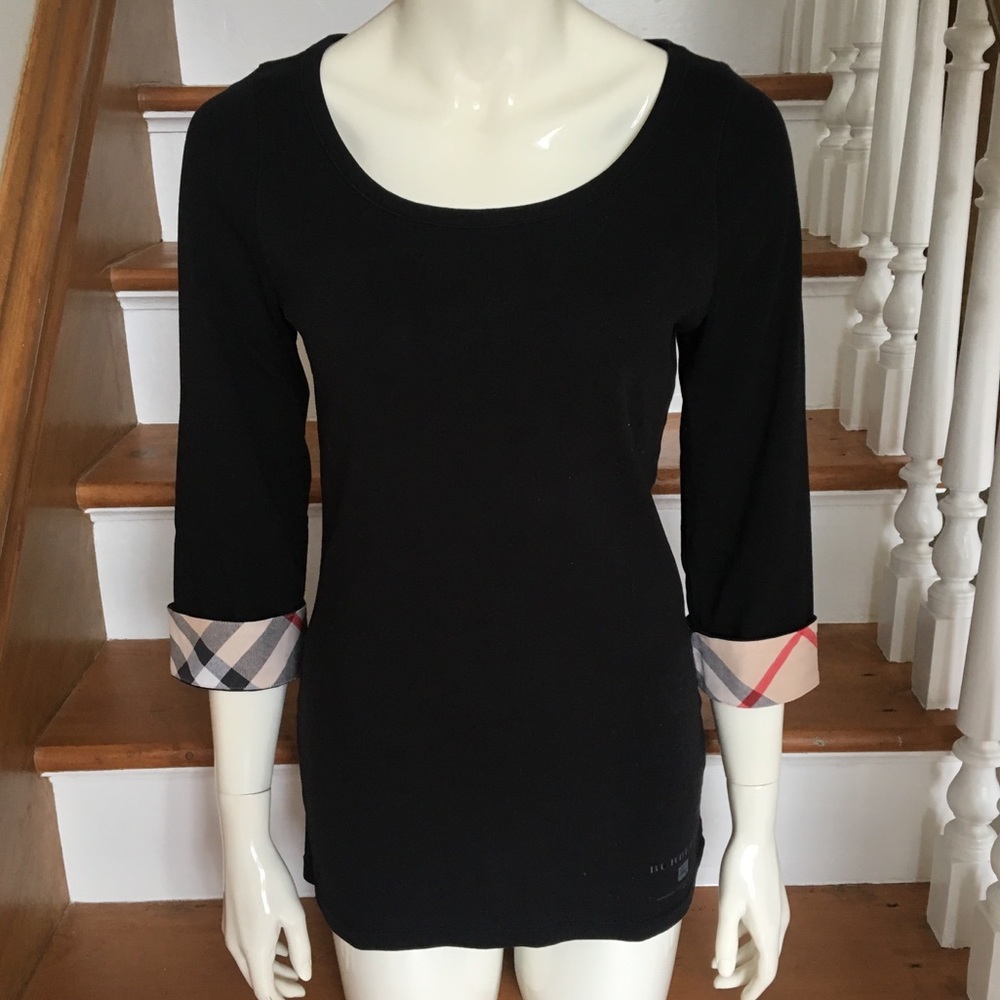 Burberry 3/4 sleeves t-shirt